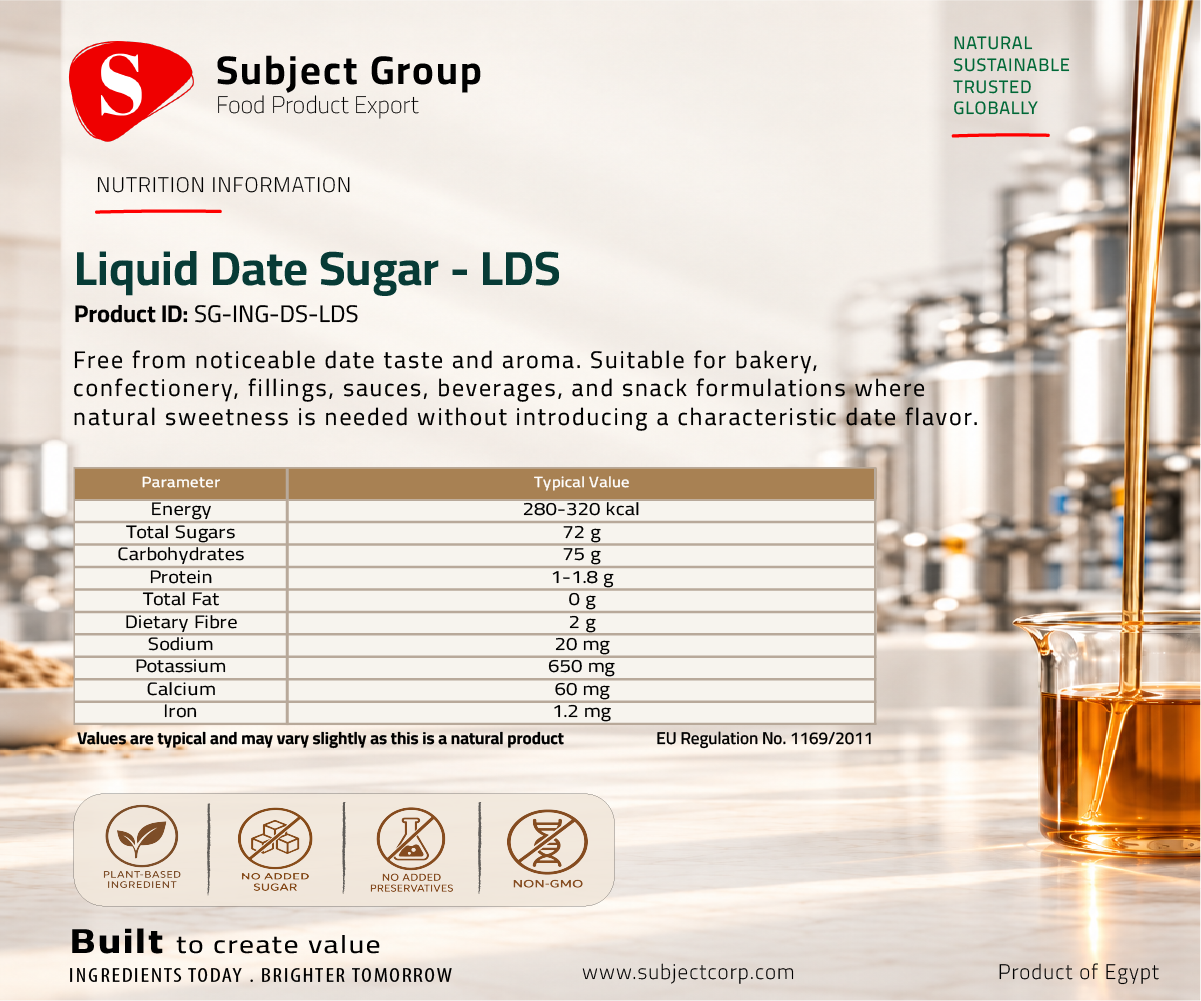 Liquid Date Sugar