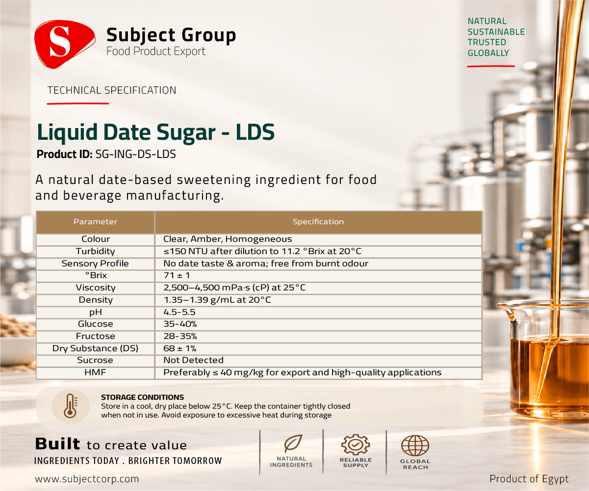 Liquid Date Sugar