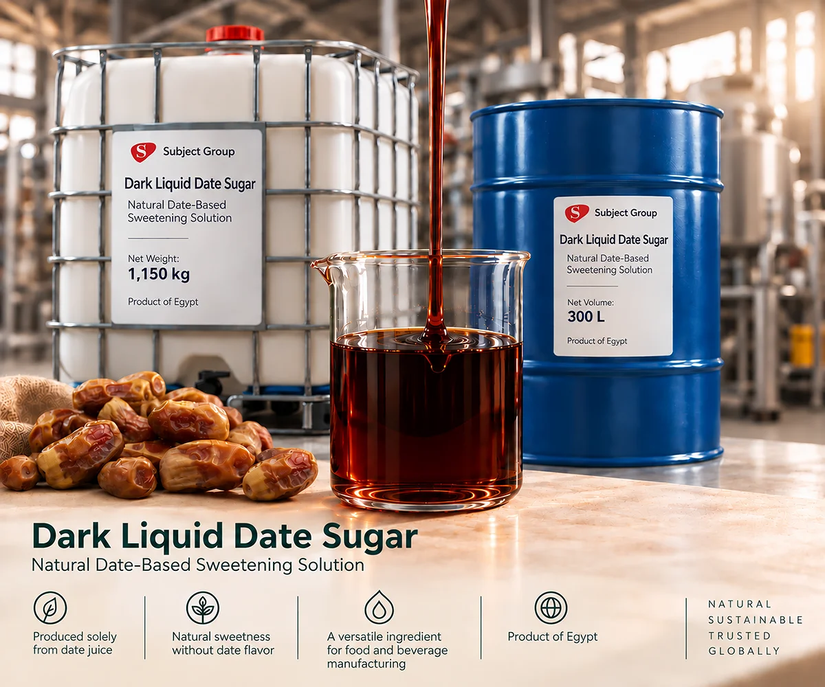 Dark Liquid Date Sugar